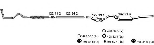 ERNST 070161 Exhaust System